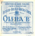 Produto veterinário produzido pelo IBAA na década de 40.