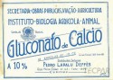 Produto veterinário produzido pelo IBAA na década de 40.