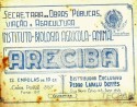 Produto veterinário produzido pelo IBAA na década de 40.