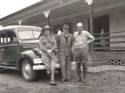 Viagem de pesquisa realizada em 23 de agosto de 1947, Reinhard Maak, Carlos Bodziack Jr. e Ludwing Weber.