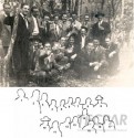 Comemoração do Dia do Funcionário, em 28 de outubro de 1950, no Bosque da Fazenda Experimental da Escola de Agronomia e Veterinária da Universidade do Paraná.