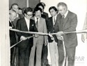 Inauguração em 06 de julho de 1983 do Centro de Tecnologia Industrial Brasil/Japão, na CIC - Cidade Industrial de Curitiba. O Centro resultou do Convênio entre a Província de Hyogo/Japão e o Tecpar - Instituto de Tecnologia do Paraná.