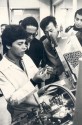 Inauguração do Setor de Anestésico Odontológico no Tecpar, unidade Juvevê em 06 julho de 1983, com a demonstração de inspeção de Carpule. 
