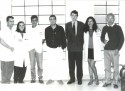 Equipe do Tecpar, em 22 de abril de 1991, responsável  por Projeto de desenvolvimento de Tecnologia do Cultivo Celular para uso Humano.