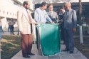 Inauguração em 30 de março de 1994 do Bloco B do Tecpar/CIC, destinado ao Laboratório de Química e Biologia.