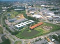 Vista área da sede atual do Instituto de Tecnologia do Paraná - Tecpar - unidade CIC.